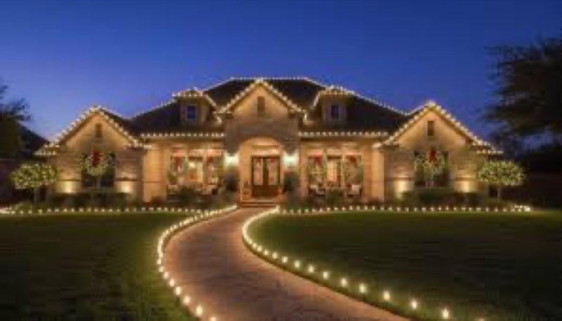 Christmas lights Lewisville
